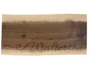 Artisan Black Walnut Cutting and Charcuterie Boards