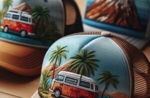 different embroidered hats custom